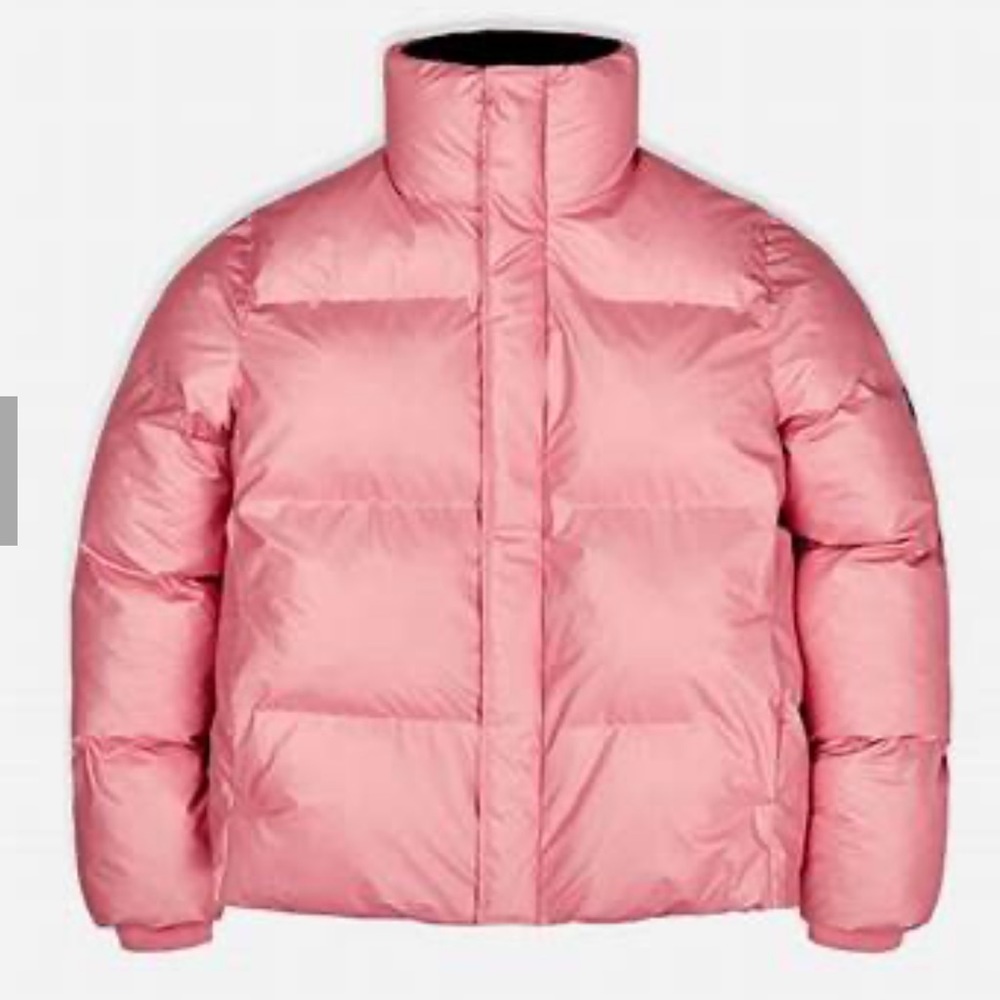 Rains Puffer Jacket, Pink,  size Small, NWT, never worn